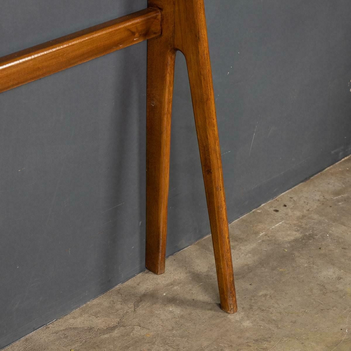 Furniture 20th Century Italian Beech Wood Bookcase / Room Divider, C.1950 photo