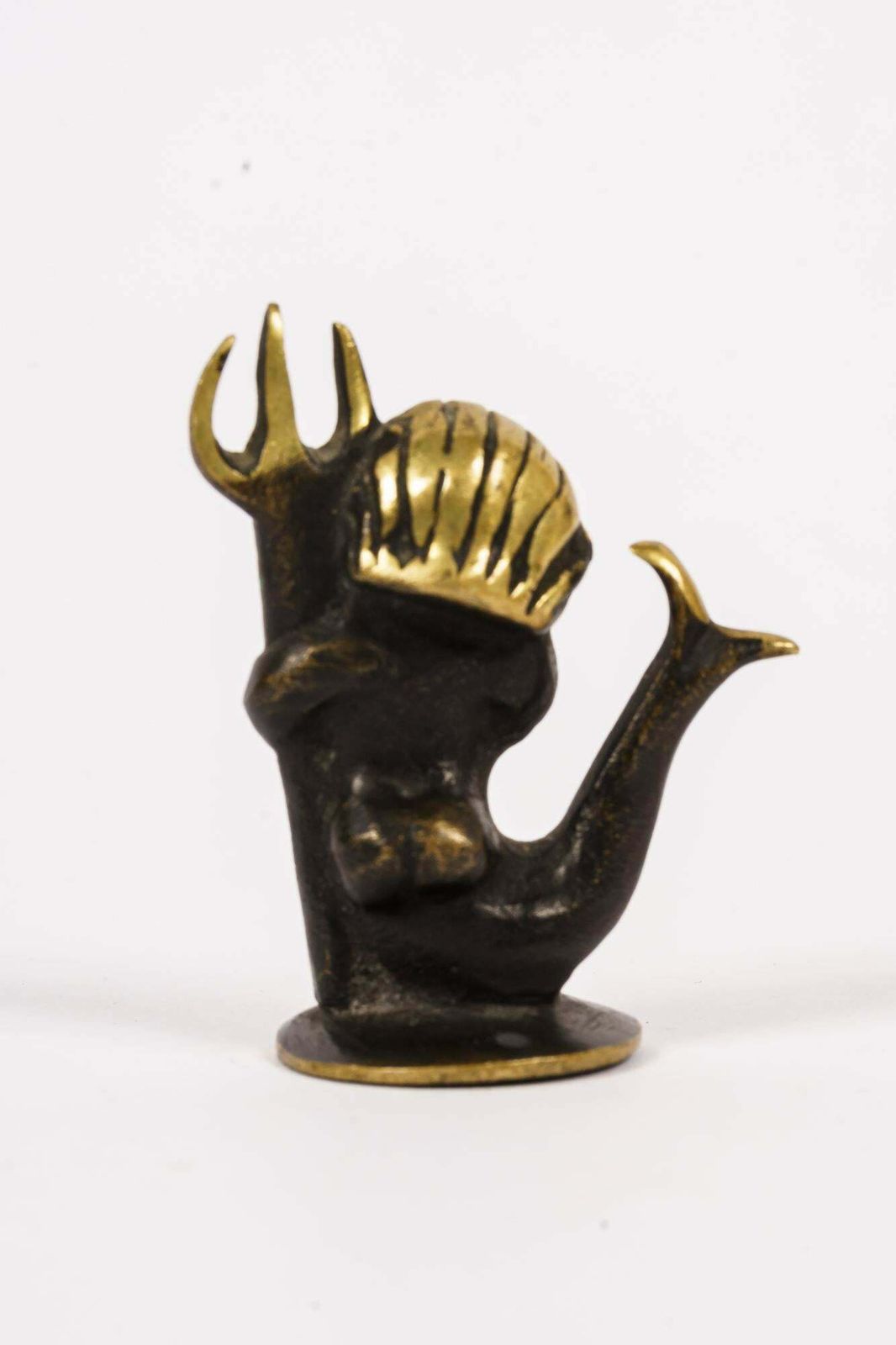 Walter Bosse Figurine Shows The Neptune Sea God, Circa 1950s ''Marked On Bottom'' photo vinterior