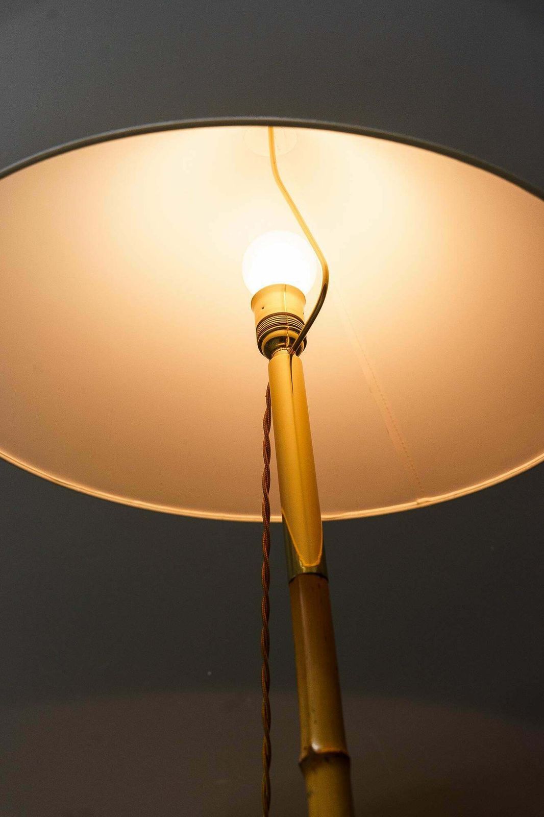 Two Rupert Nikoll Floor Lamps Vienna Around 1950s photo Lighting