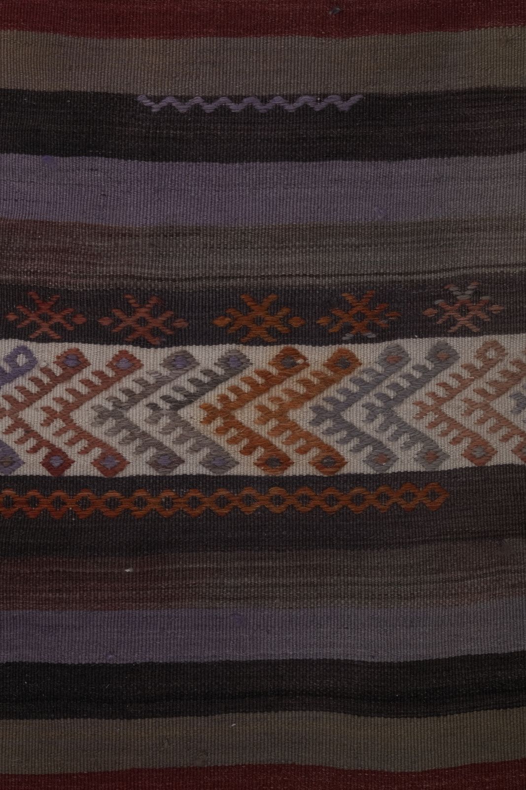 Vintage Turkish Kilim Runner Hand Woven Wool Long Runner 1'12'' X 25'7'' photo 1400.0