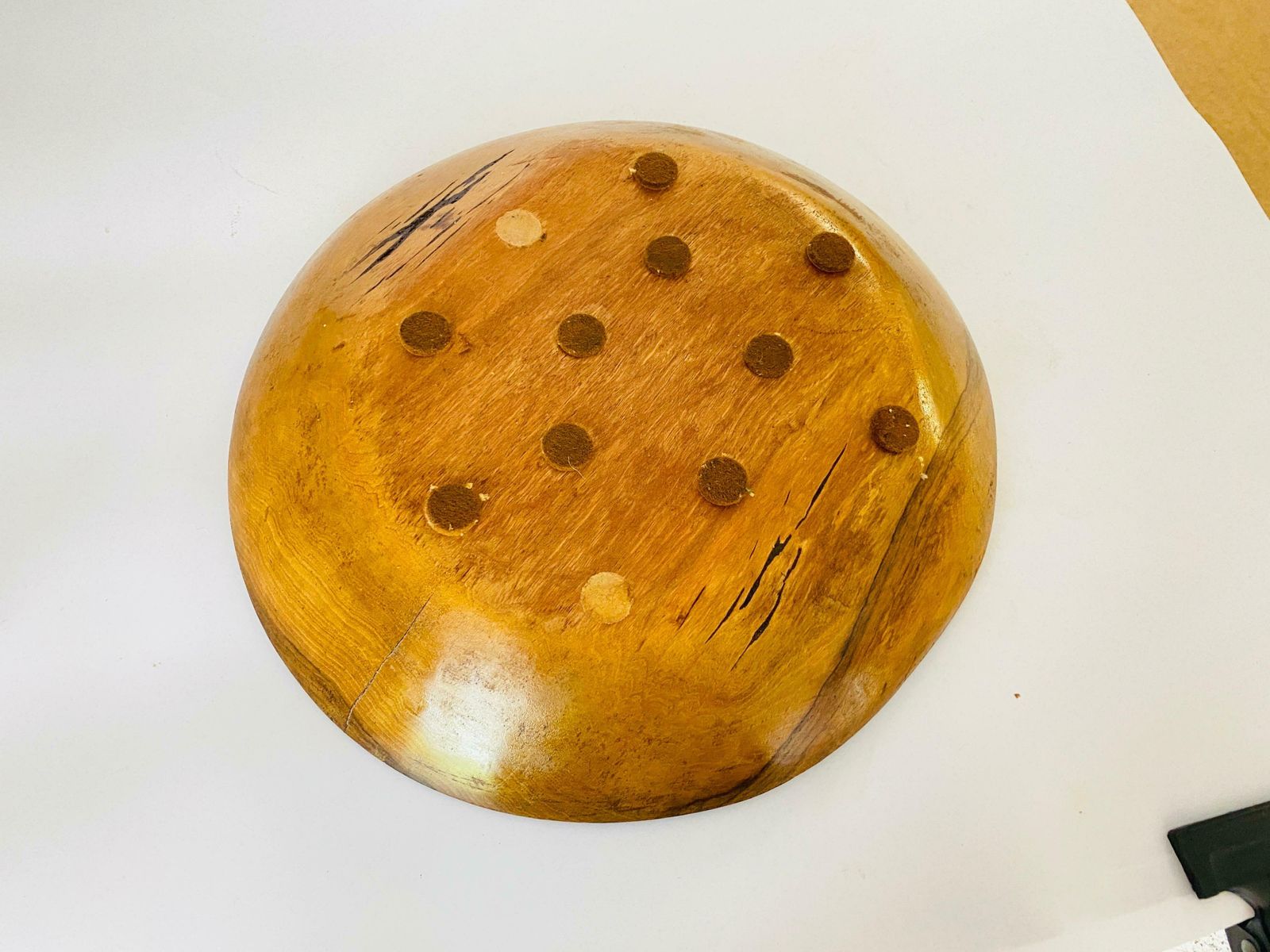 Vide Poche Minimalist In Wood, France 1950 Brown Colour photo for sale
