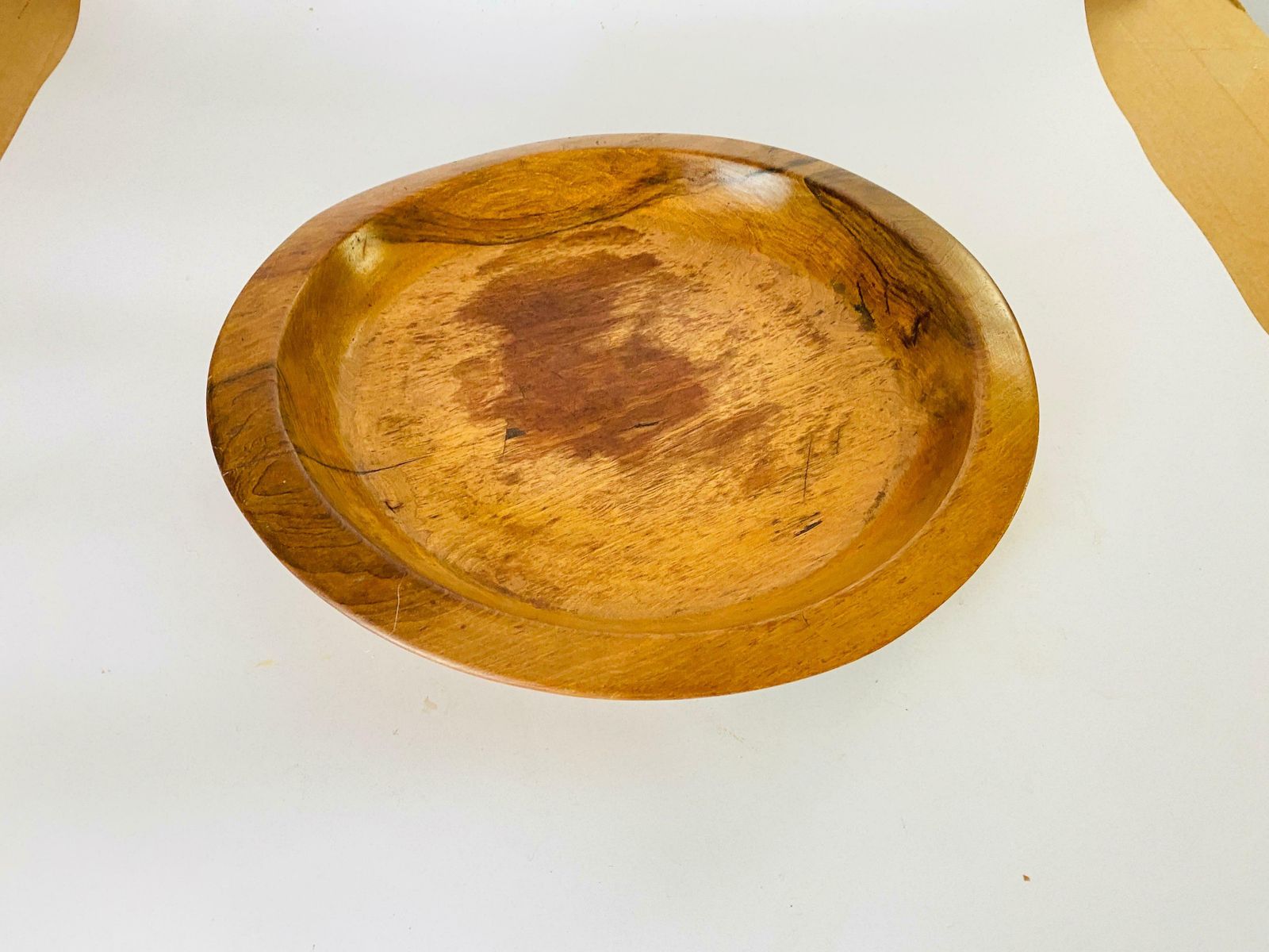 Vide Poche Minimalist In Wood, France 1950 Brown Colour photo Home Decor