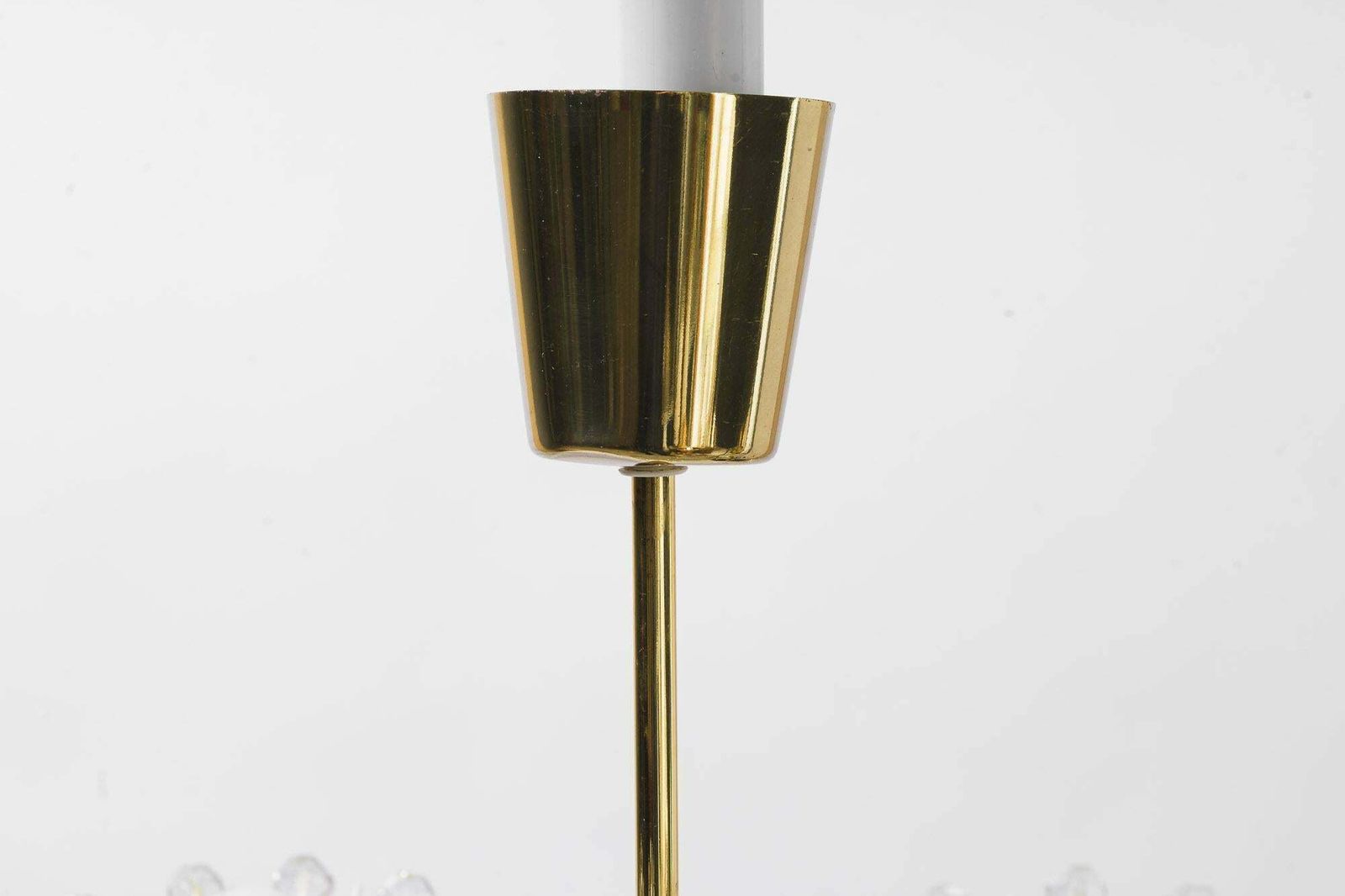Beautiful Chandelier By Emil Stejnar For Rupert Nikoll Around 1960s photo vinterior