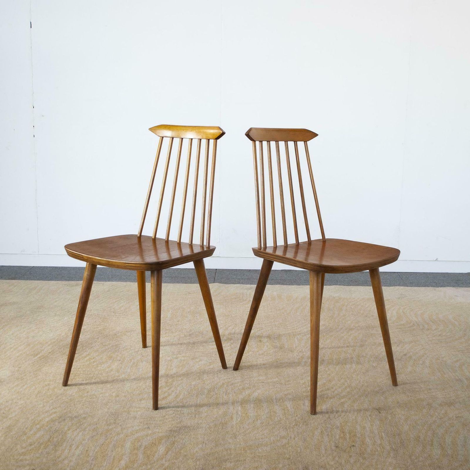 Folke Pålsson Set Of Six Chairs In The Style From The Sixties photo 1523.96