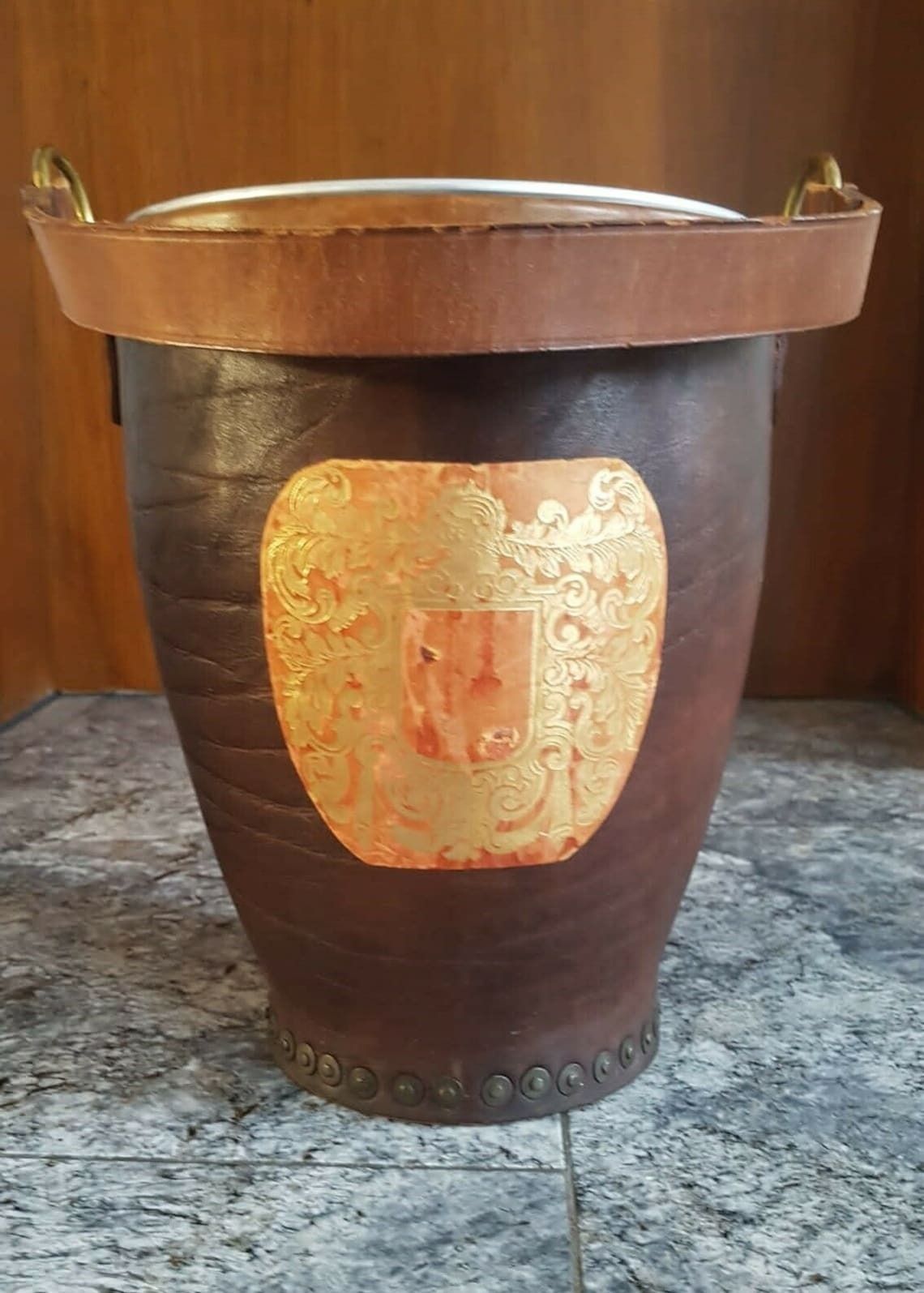 Old Antique Umbrella Stand, Wastepaper Basket, Cane Stand photo furniture