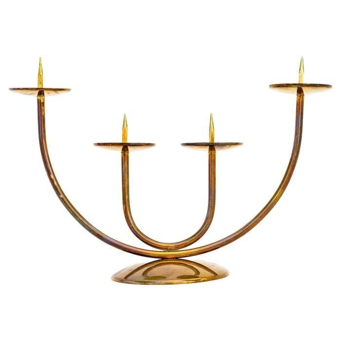 Candle Holder For 4 Candles Vienna Around 1950s