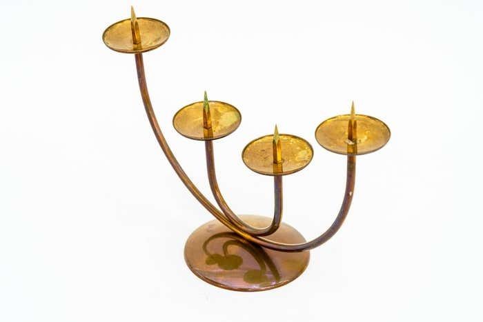 Candle Holder For 4 Candles Vienna Around 1950s photo Home Decor