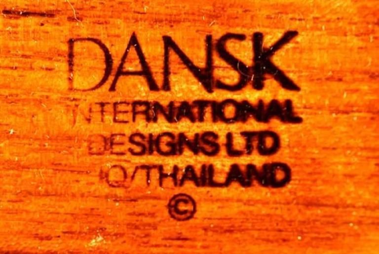 Jens Quistgaard, Danish Design Cabaret Dish, Staved Teak photo 233.0