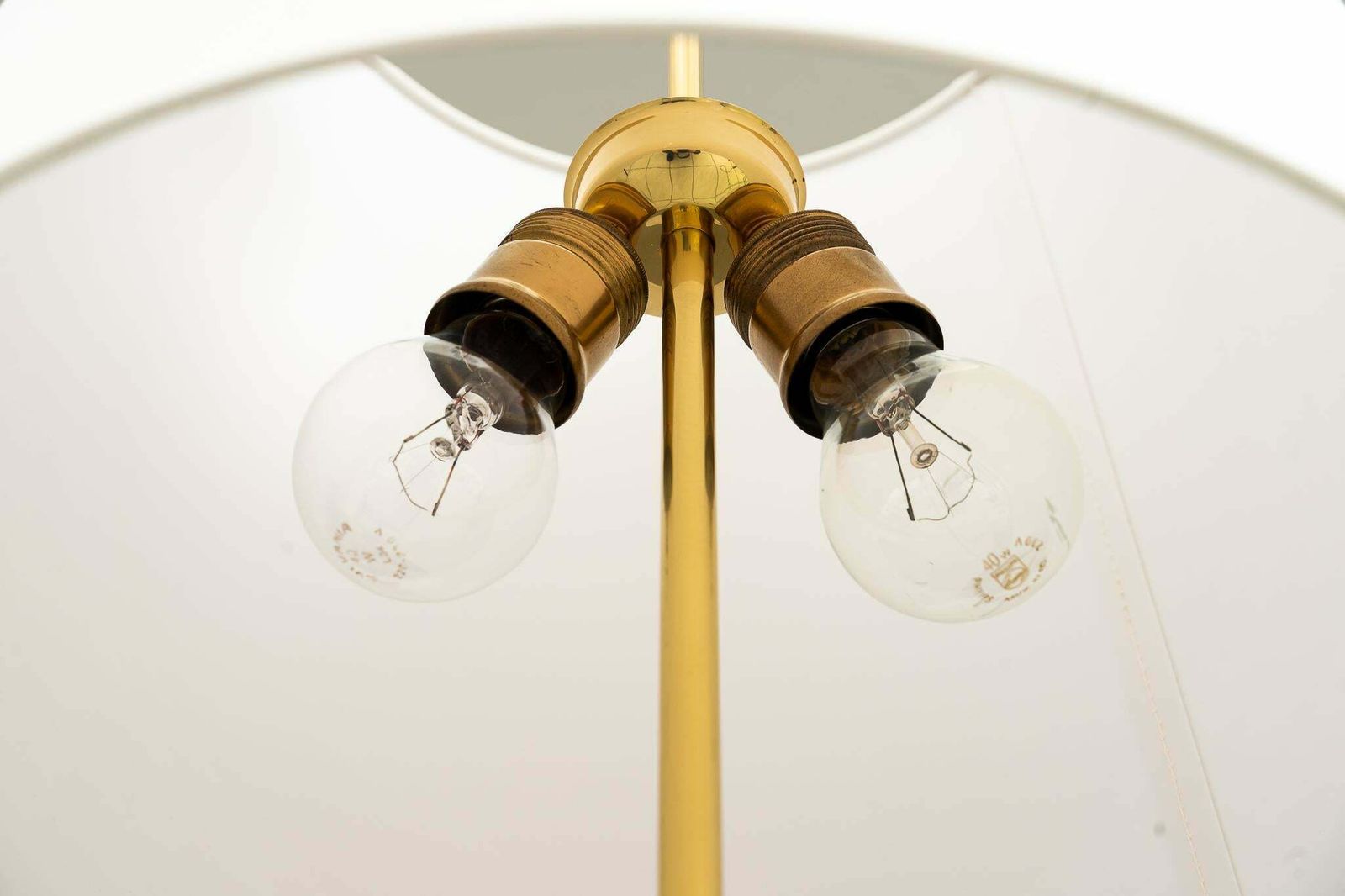 Floor Lamp With Fabric Shade Around 1950s By J.T. Kalmar photo 1667.0
