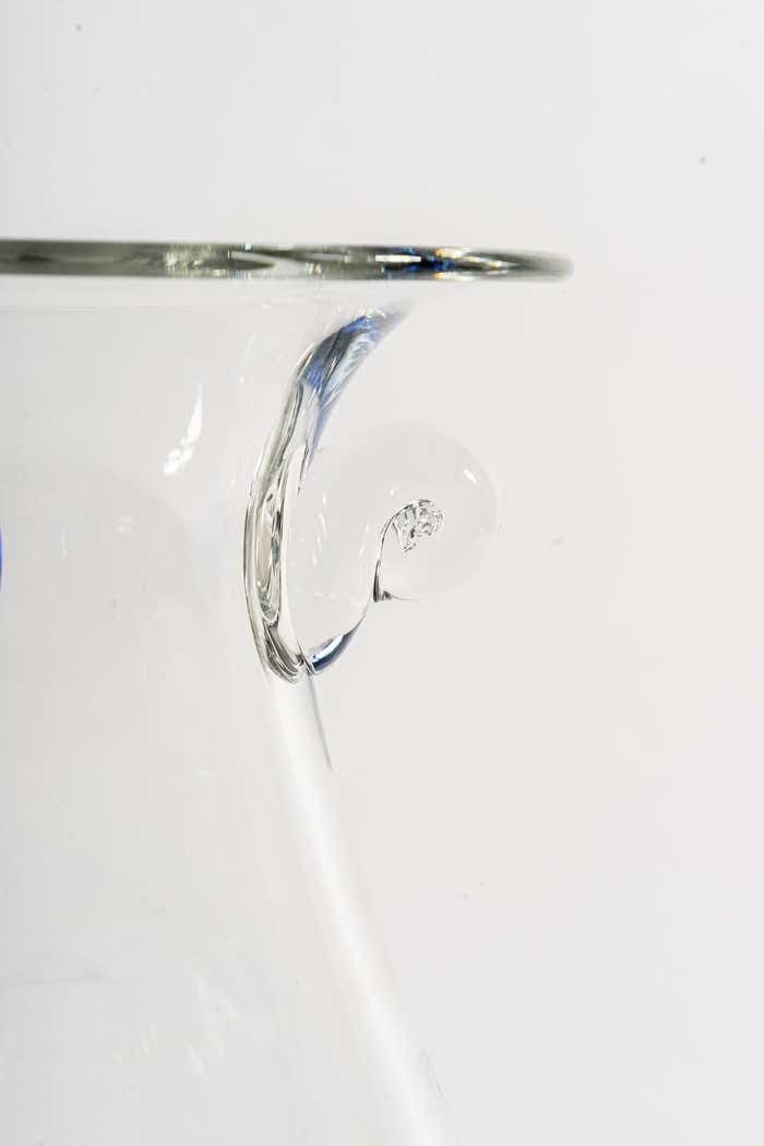 Home Decor Murano Glass Vase Italian Around 1970s photo