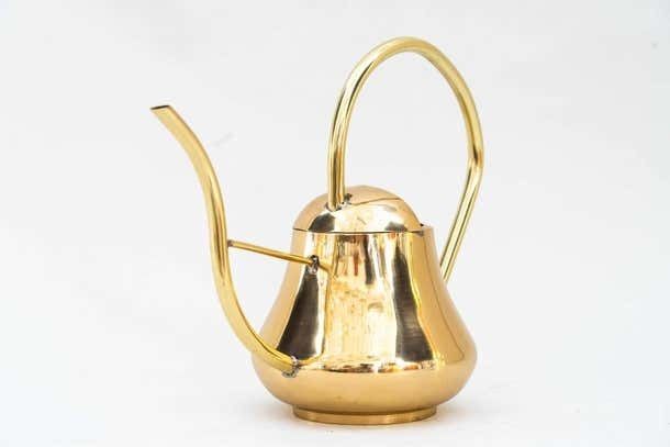 Brass Watering Can Vienna Around 1960s photo for sale
