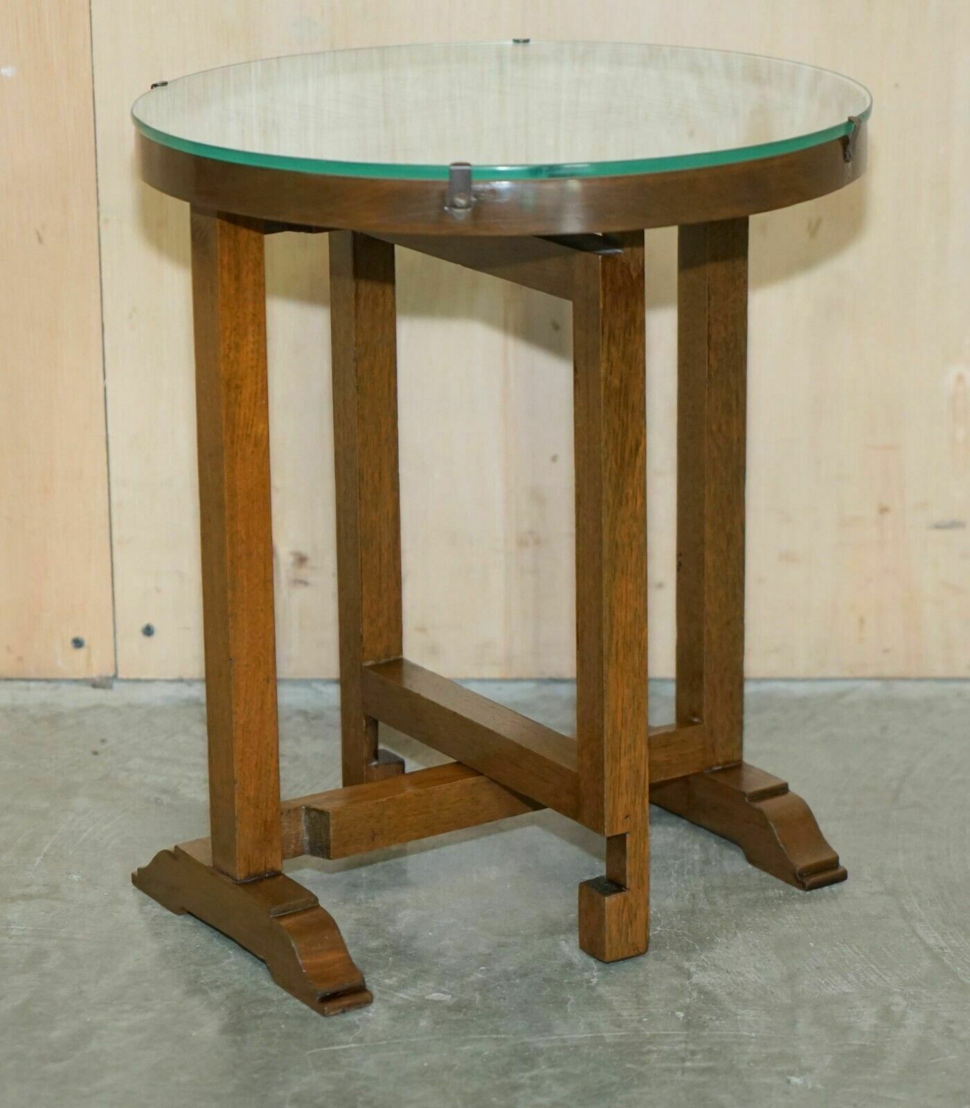 Pair Of Circa 1940 Chinese Export Chinoiserie Side End Wine Games Folding Tables photo for sale