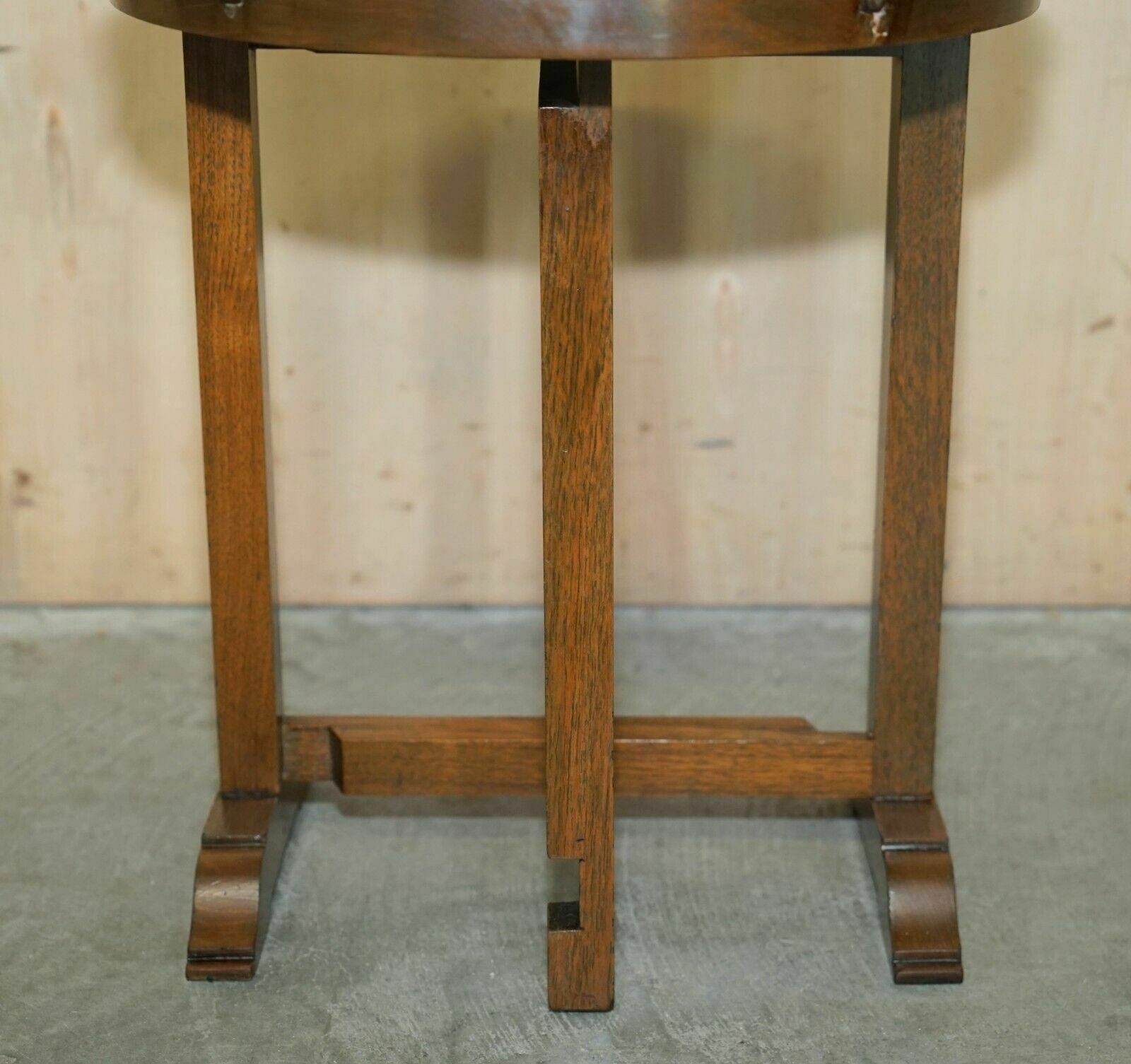 Pair Of Circa 1940 Chinese Export Chinoiserie Side End Wine Games Folding Tables photo buy