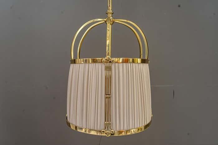 photo vinterior Crystal Glass "Palwa" Chandelier Around 1970s