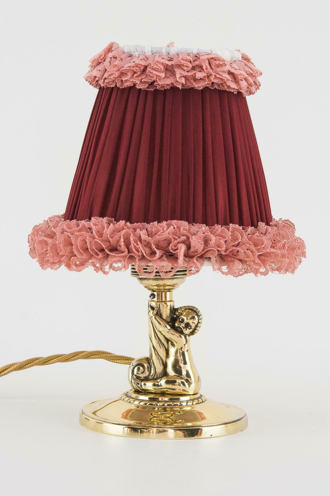 2 Art Deco Table Lamps With Shades, Vienna, Circa 1920s photo 683.0