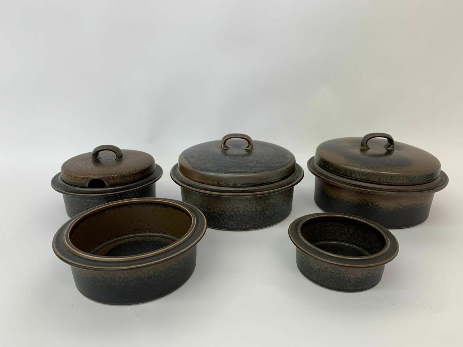 Set Serveergoed Ulla Procope Voor Arabia Finland, Model 'Ruska', Ca. Jaren 1970 photo furniture