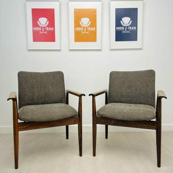 Danish Accent Chairs By Finn Juhl photo furniture