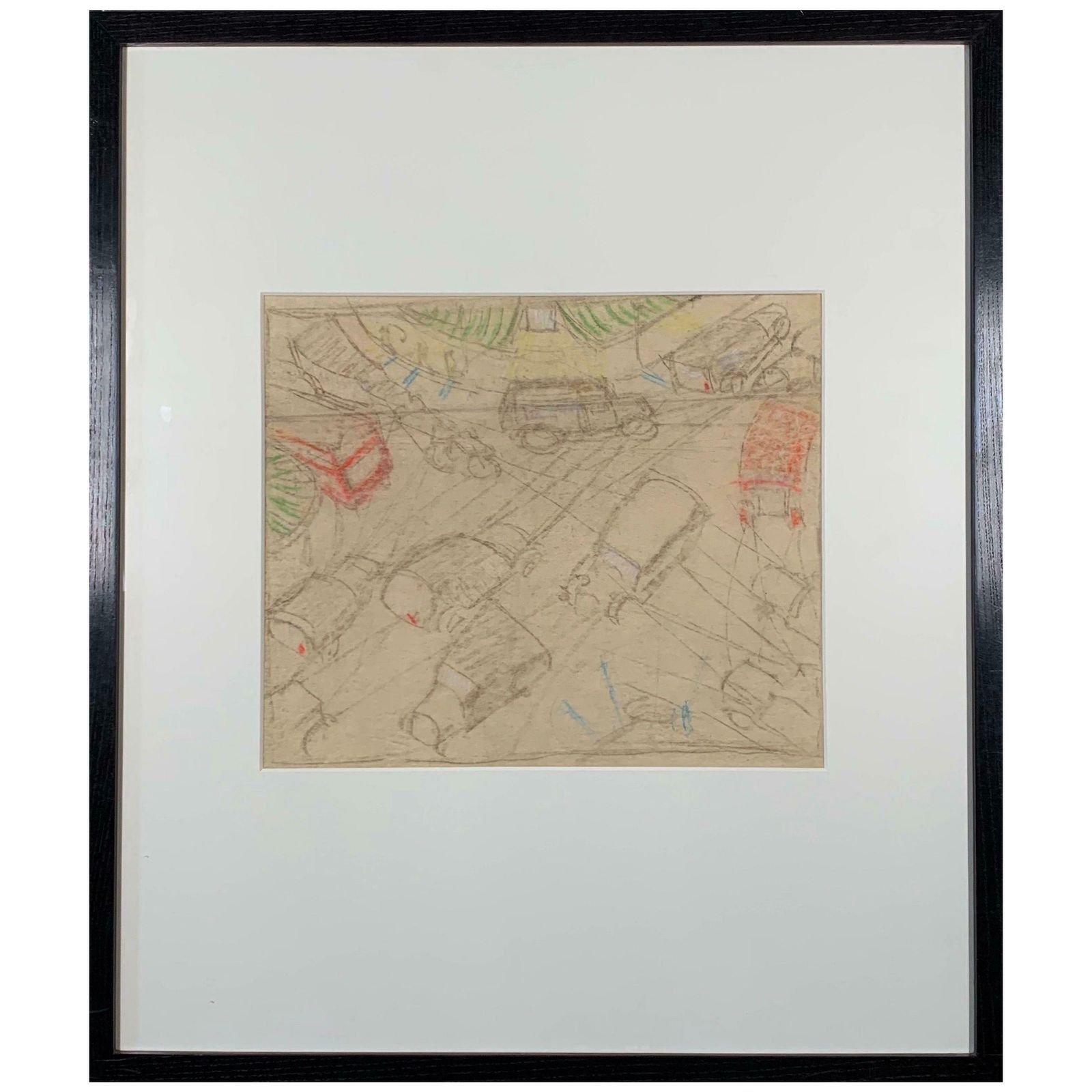 Cyril Edward Power, Grosvenor School Study For Piccadilly Circus III, Circa 1930