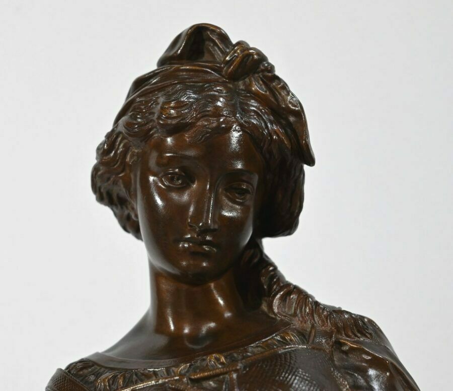 Bronze The Young Girl With A Broken Pitcher Signed Jb.Germain  Late 19th Century photo vinterior