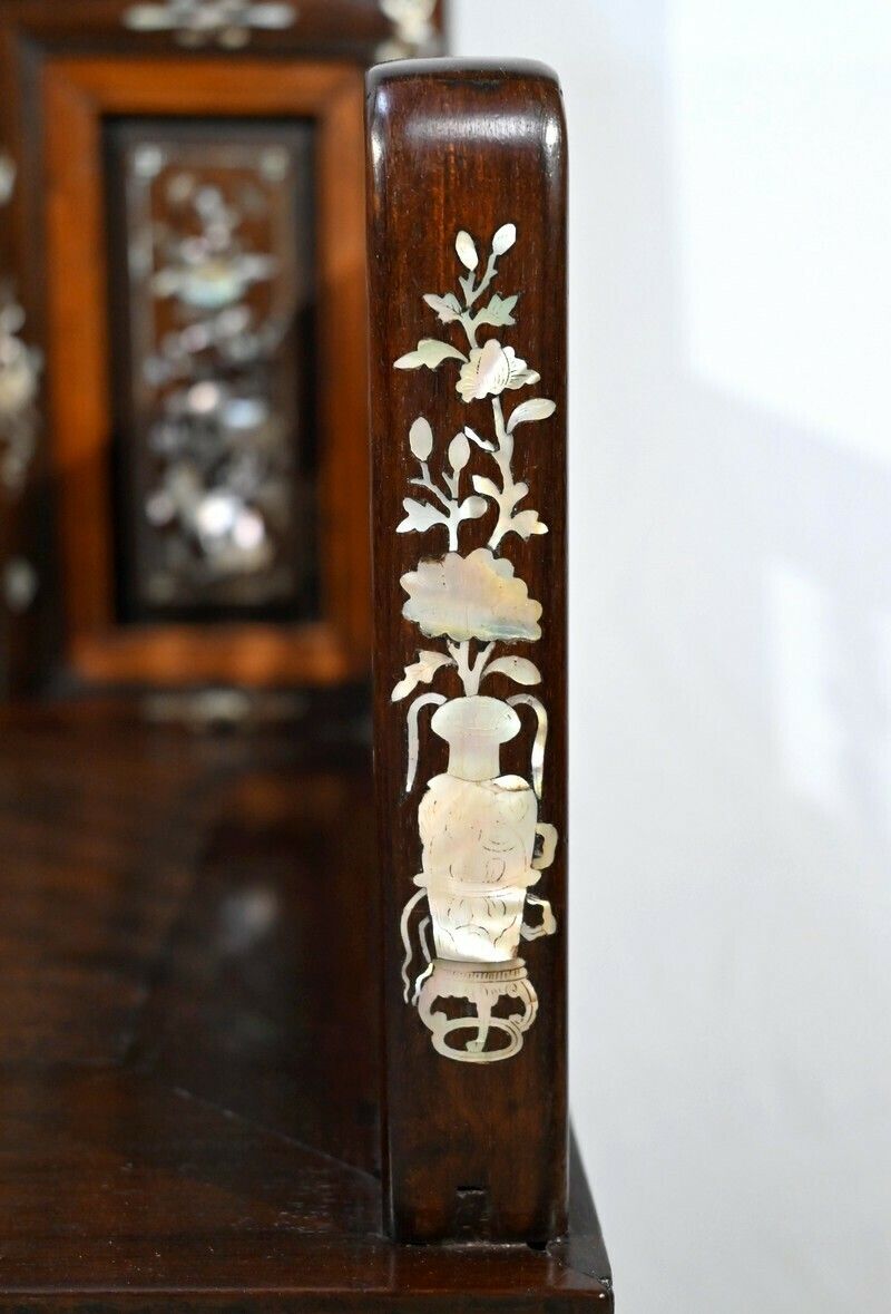 photo vinterior Small Indochinese Bench  Late 19th Century