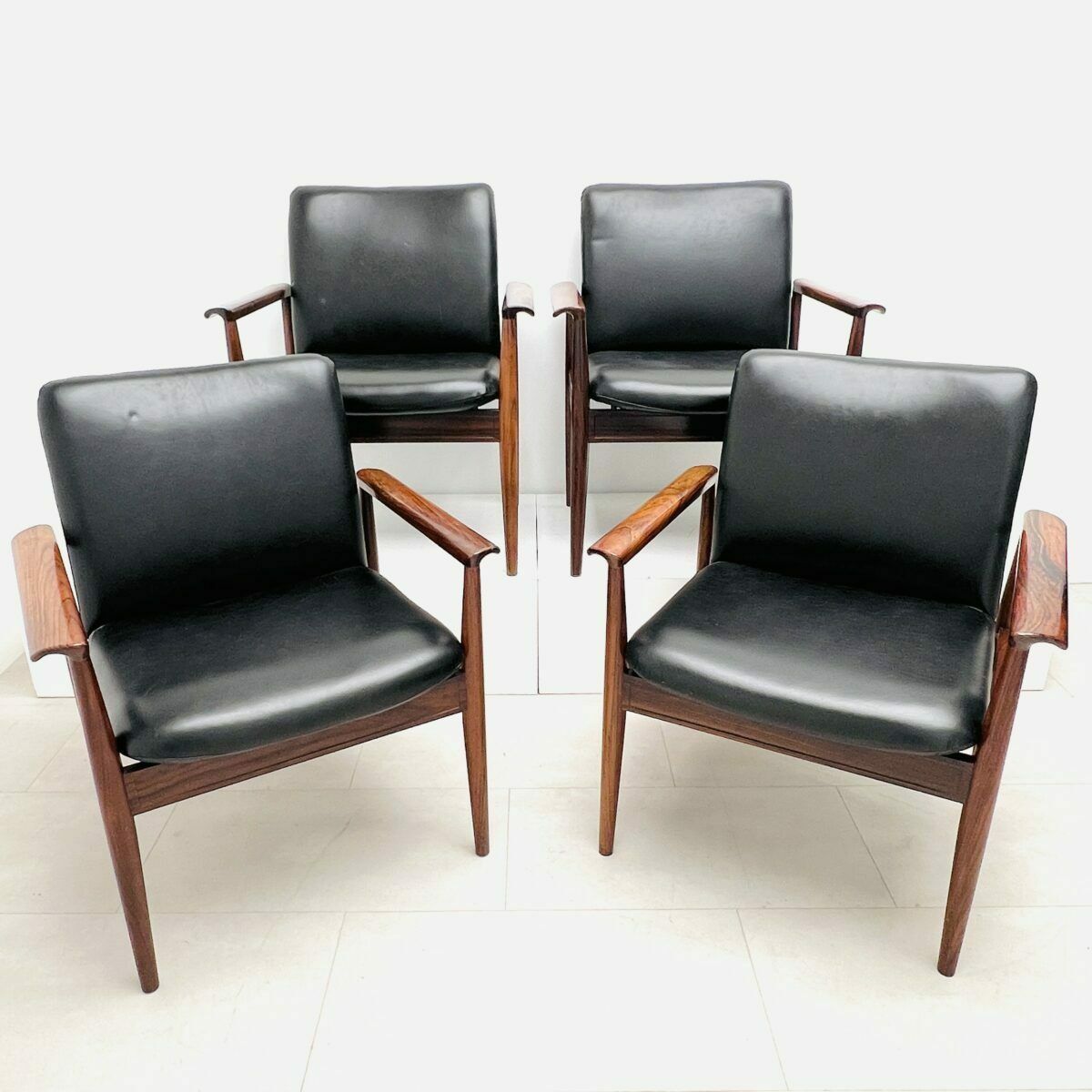 Danish Armchairs By Finn Juhl, 1960s photo 6750.0