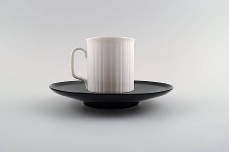T. Wirkkala For Rosenthal Studio Line Porcelain Noire, Six Person Mocha Service photo Home Decor