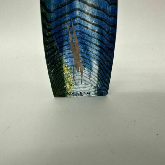 Bertil Vallien For Kosta Boda Sweden Half Boat, 1990's photo vinterior