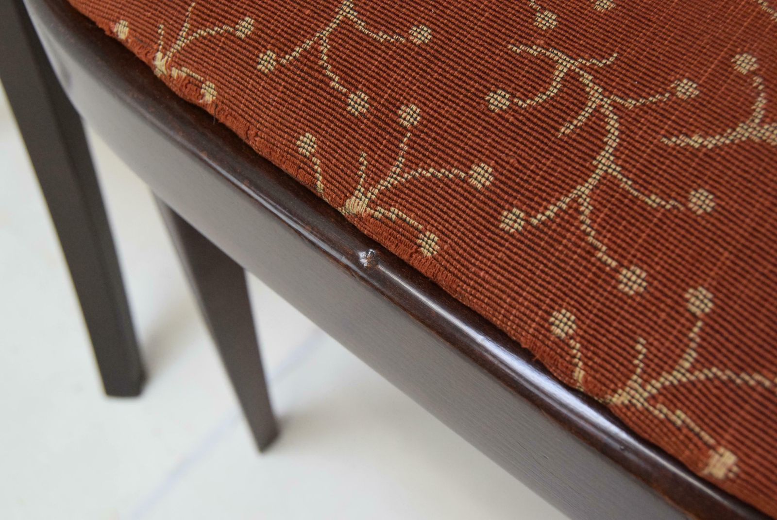 photo buy Set Of Four Midcentury Dining Chairs Ton, 1950's.