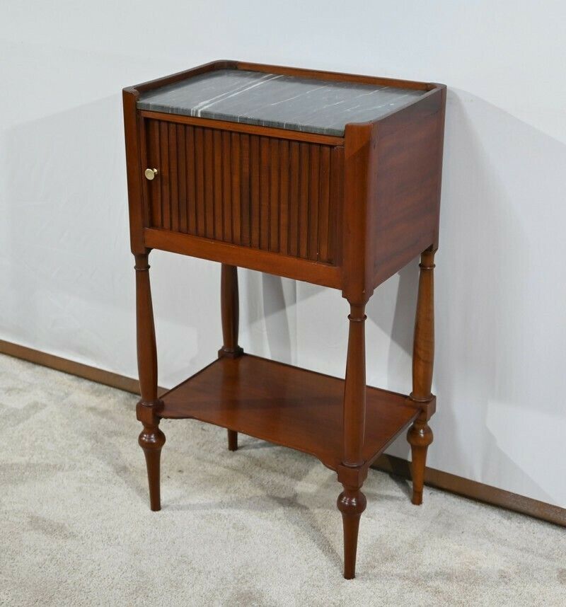 Small Mahogany “All Sides” Cabinet, Louis XVI Period – Late 18th Century photo for sale