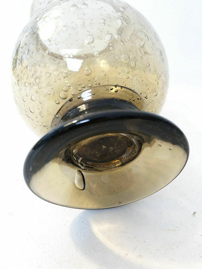 Bull Glass Vase, 1970, 1970s, Vintage photo furniture
