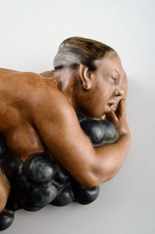 B&G, Kai Nielsen 1882 1924, Figurine In The Form Of A Lying Woman, 1919 photo Home Decor