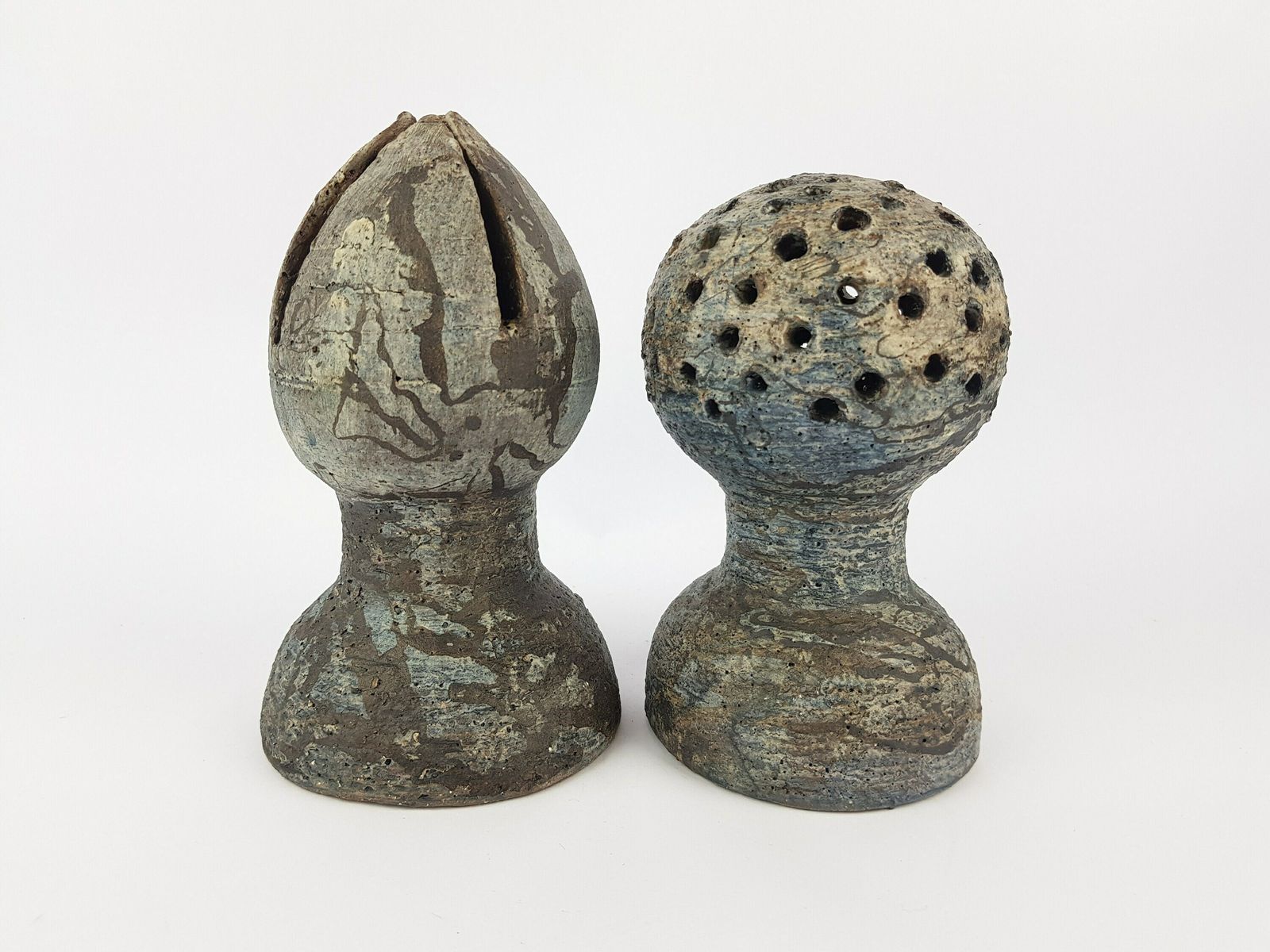 Vintage Gerhard Liebenthron Studio Art Pottery Figure West Germany 1960s photo vinterior