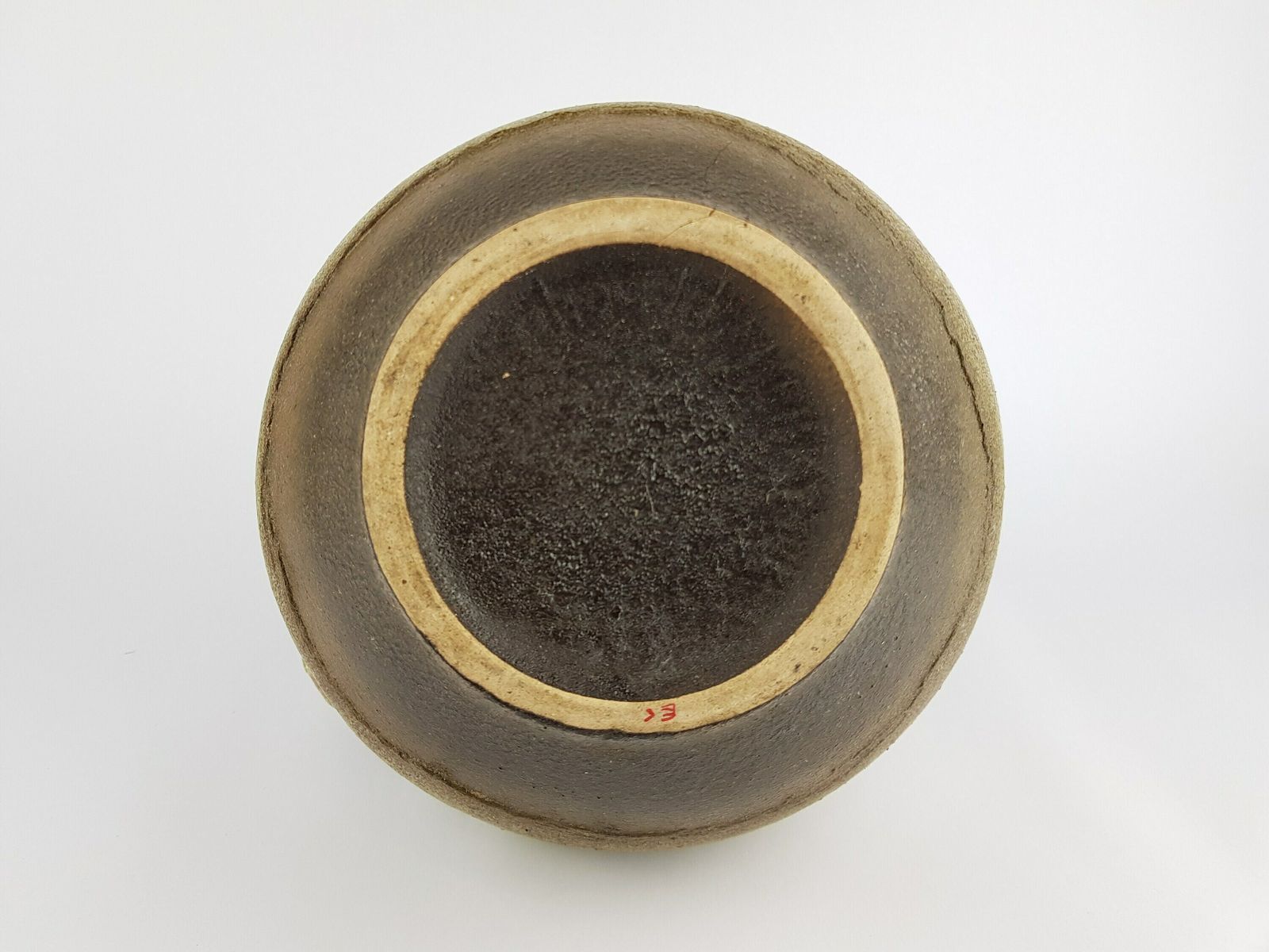 Xl Vintage Green And Brown Scheurich Keramik Fat Lava Vase West German Pottery 1960s 1970s photo 64.0