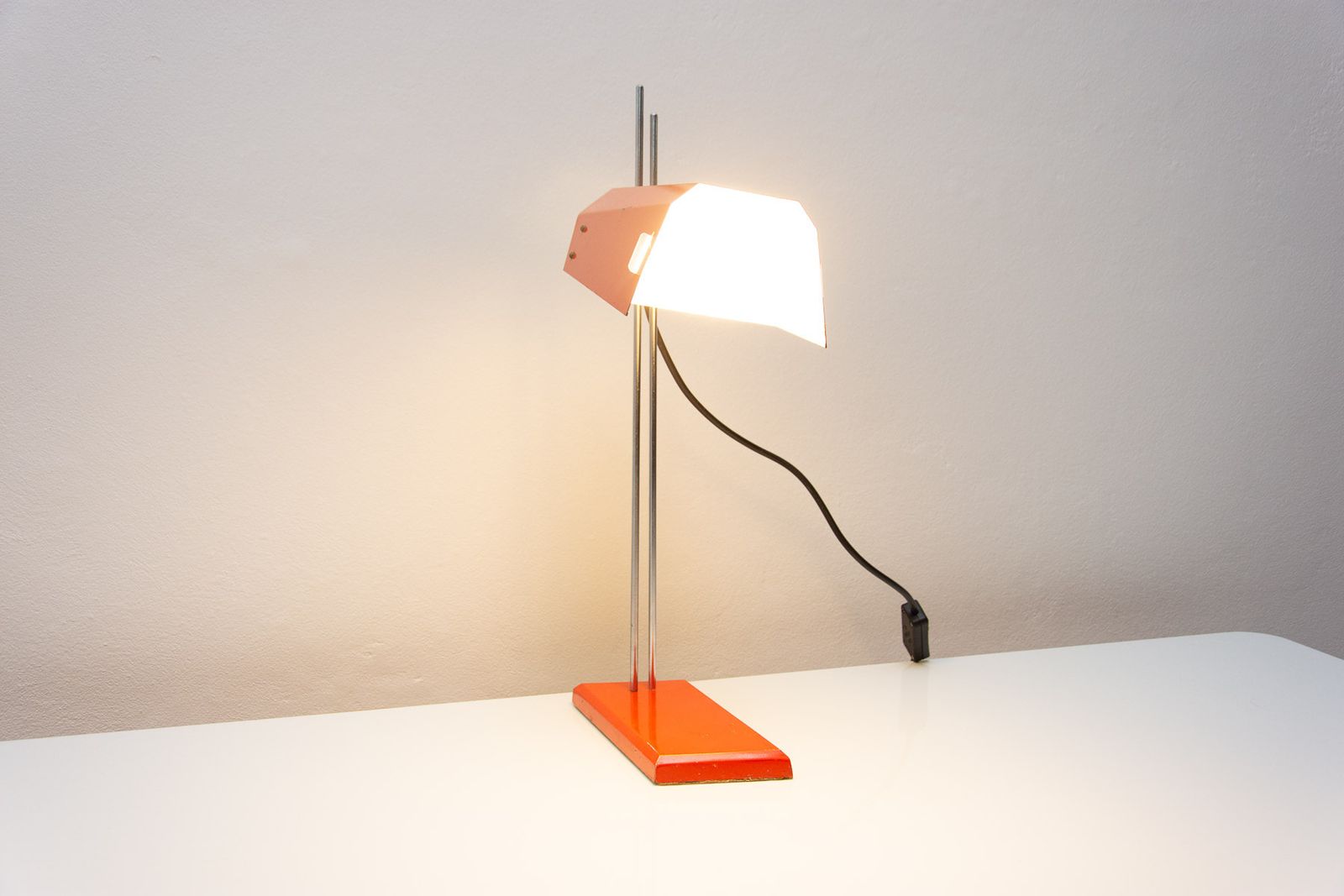 Mid Century Desk Lamp Designed By Josef Hurka For Napako 1960´S photo vinterior