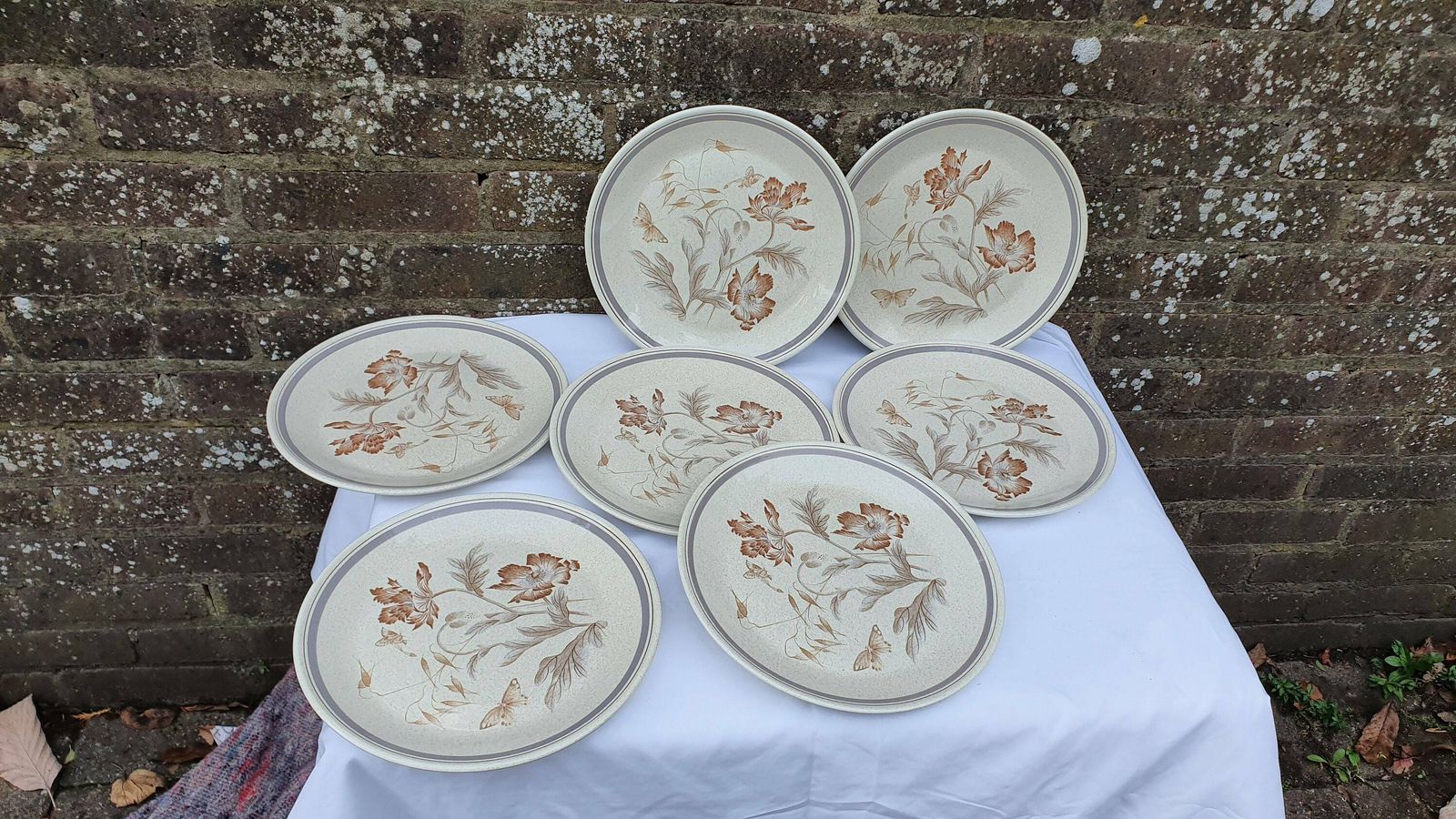 Large Quality Retro Tea And Dinner Service Royal Albert Summer Fantasy C1972 photo buy