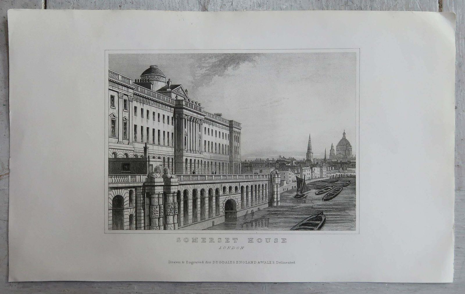 Set Of 15 Antique Architectural Prints, London Buildings, Circa 1840 photo 200.0