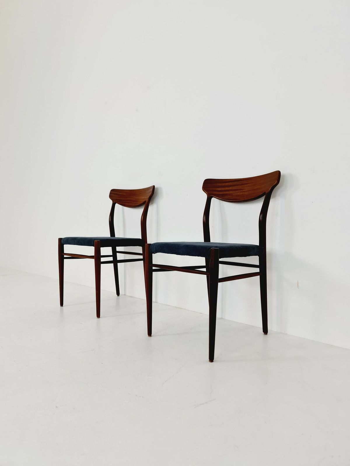 Mid Century Teak Chair By Knud Faerch For Slagelse Møbelverk, 1960s Set Of 2 photo vintage