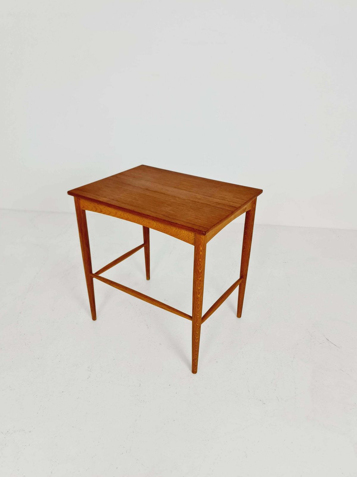 photo vintage Swedish Nightstand / Side Table Teak By Folke Olsson For Bodafors, 1960s