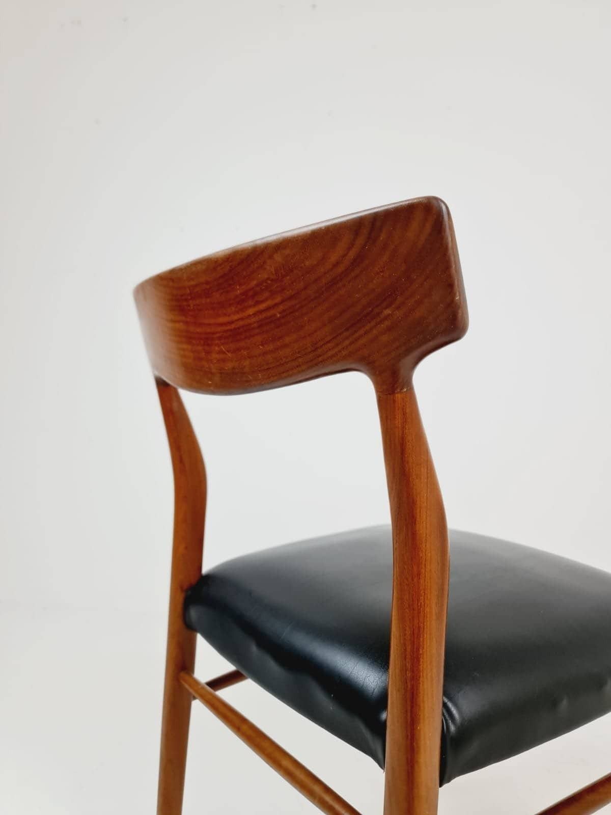 Mid Century Teak Chair By Knud Faerch For Slagelse Møbelverk, 1960s photo for sale