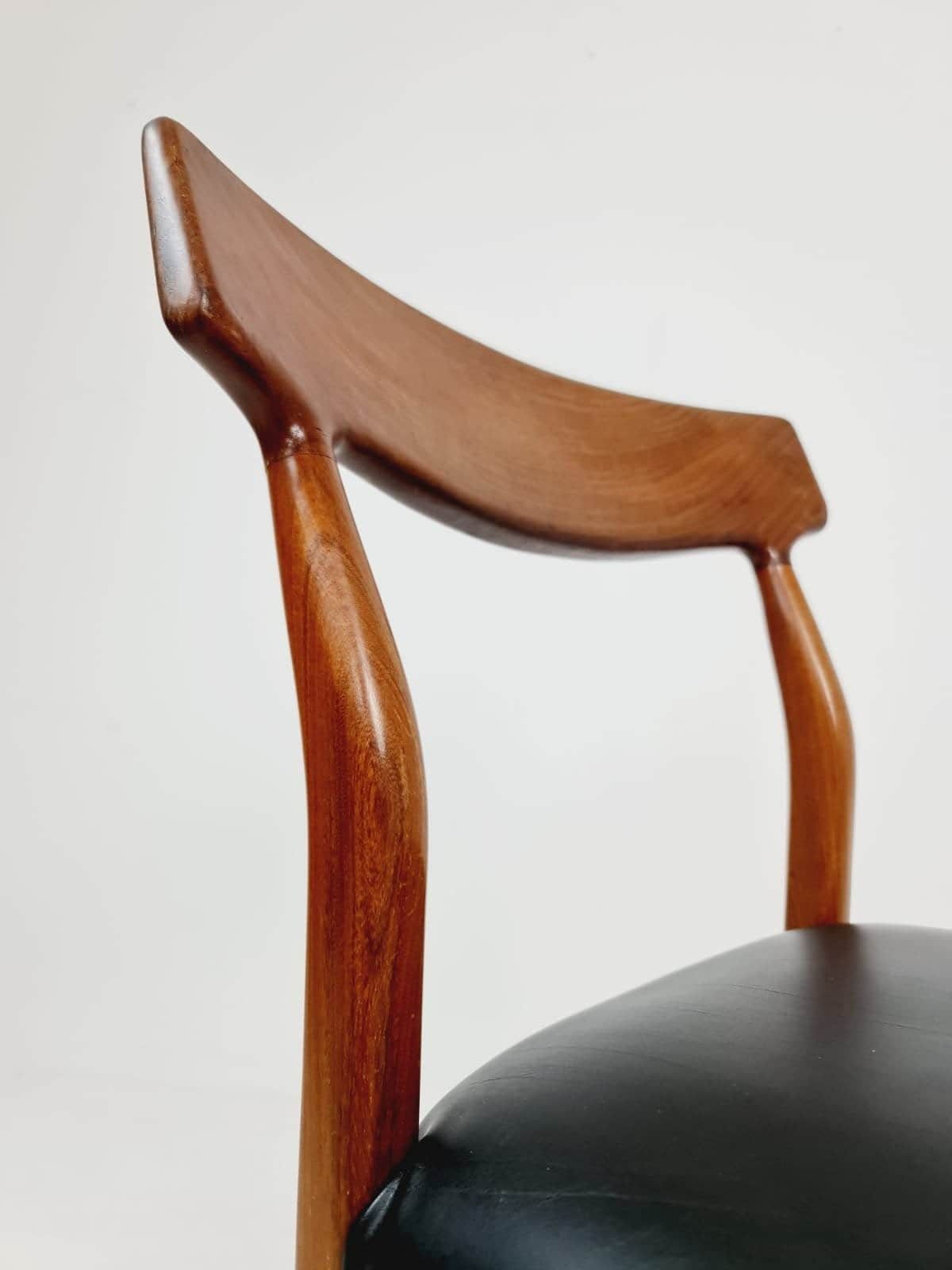 Mid Century Teak Chair By Knud Faerch For Slagelse Møbelverk, 1960s photo Furniture