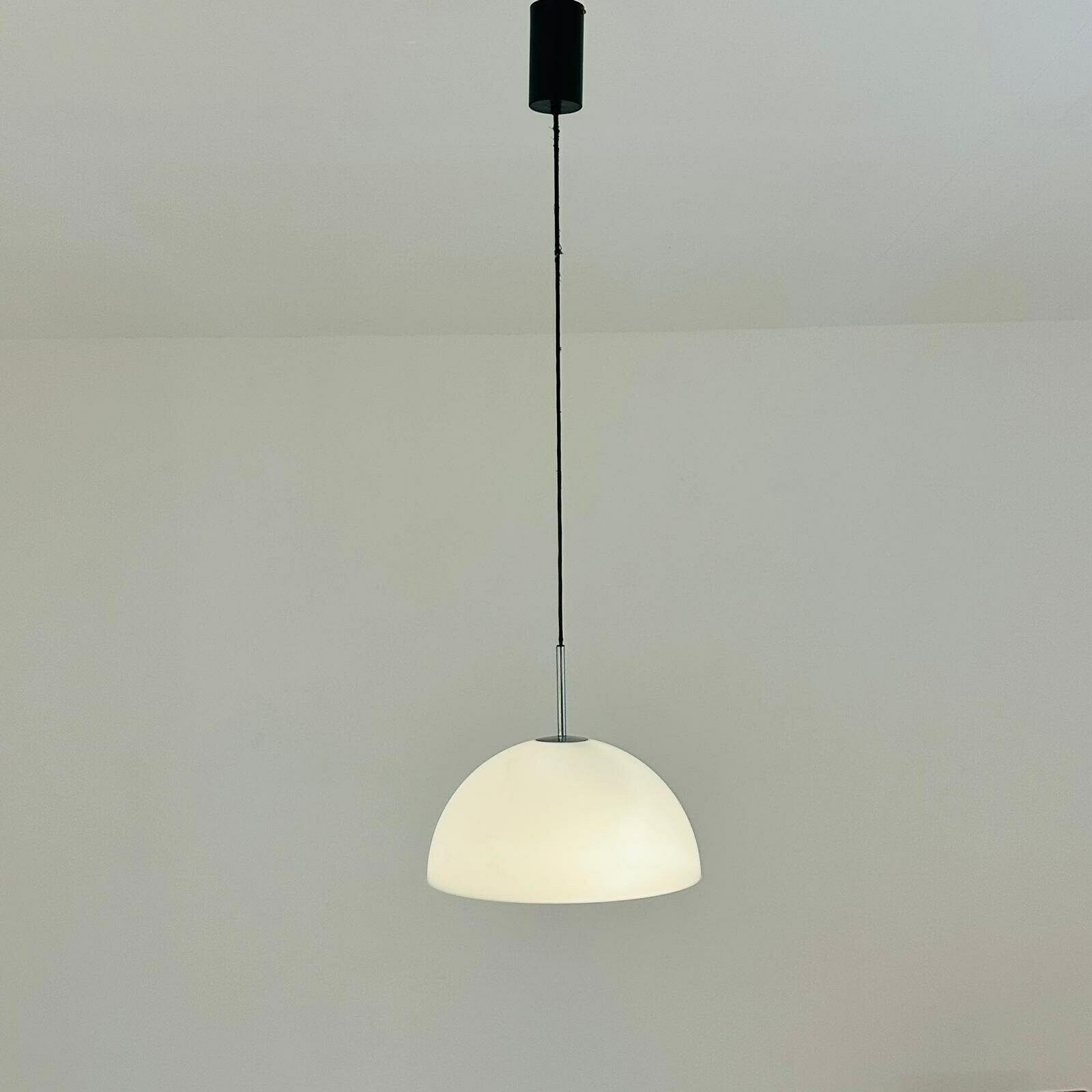 Space Age Dome Pendant White Lamp From The Well Known Manufacturer Staff Leuchten, Germany. photo 484.0