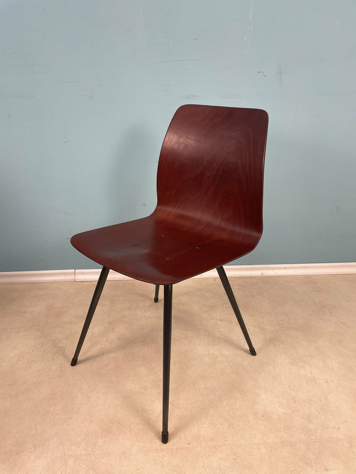1/5 Mid Century German Chair By Elmar Flötotto In Pagwood photo vinterior