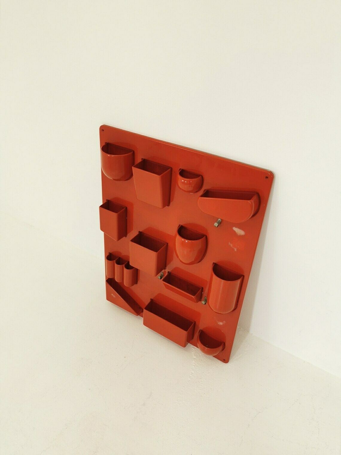 Original Mid Century Modern Wall Shelf Uten.Silo I. Designed By Dorothee Becker In 1969. photo vinterior