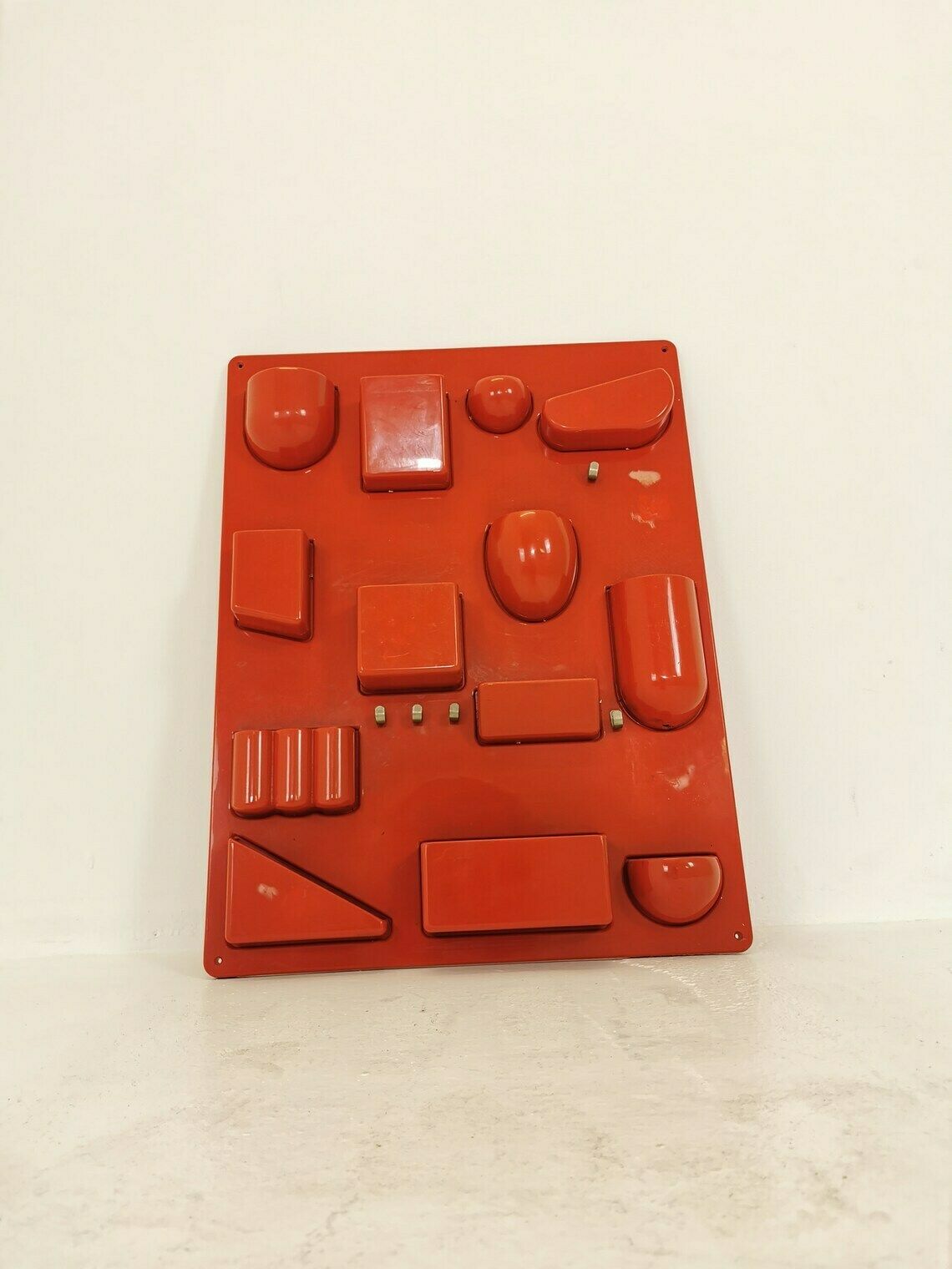 Original Mid Century Modern Wall Shelf Uten.Silo I. Designed By Dorothee Becker In 1969. photo vintage