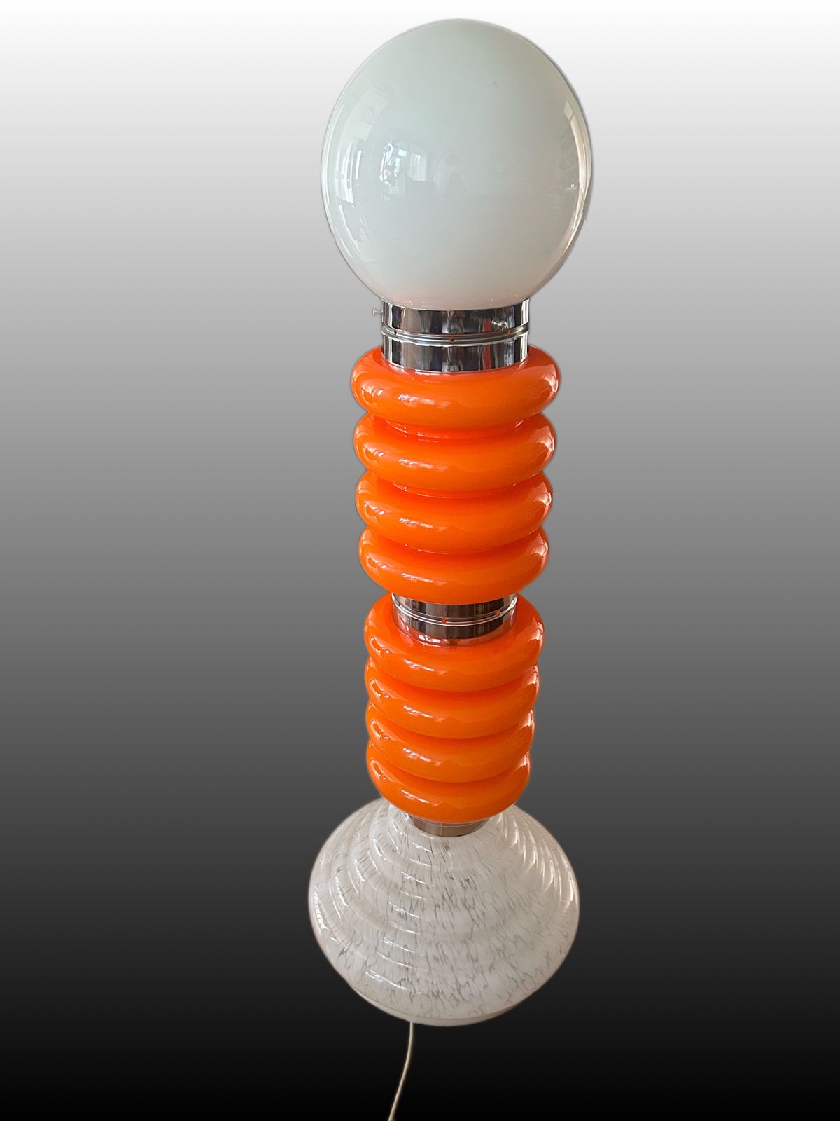 Space Age Murano Glass Floor Lamp By Carlo Nason For Mazzega, Italy, 1960s photo buy