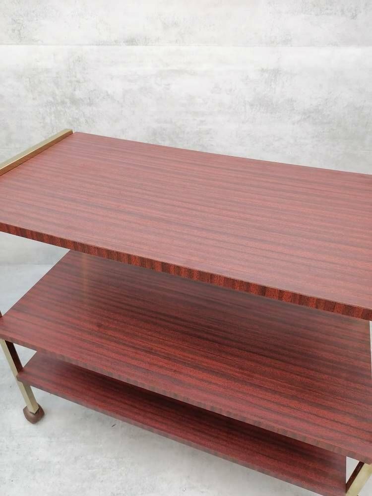 Bauhaus Mid Century Service Cart Table & Trolly 1970s photo buy