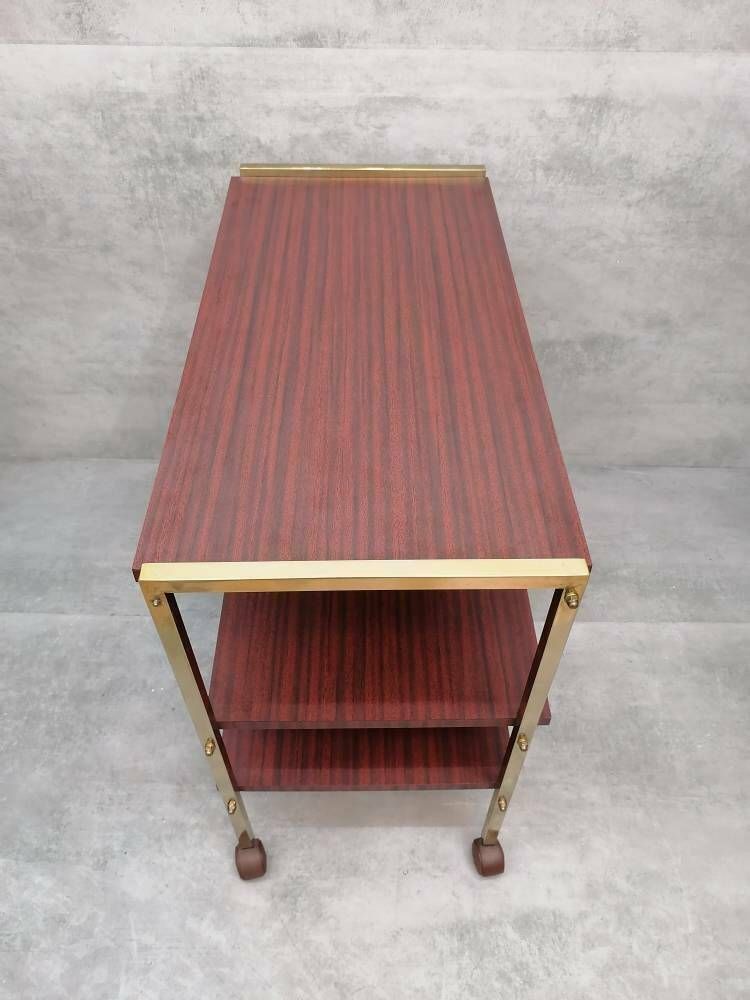 photo furniture Bauhaus Mid Century Service Cart Table & Trolly 1970s