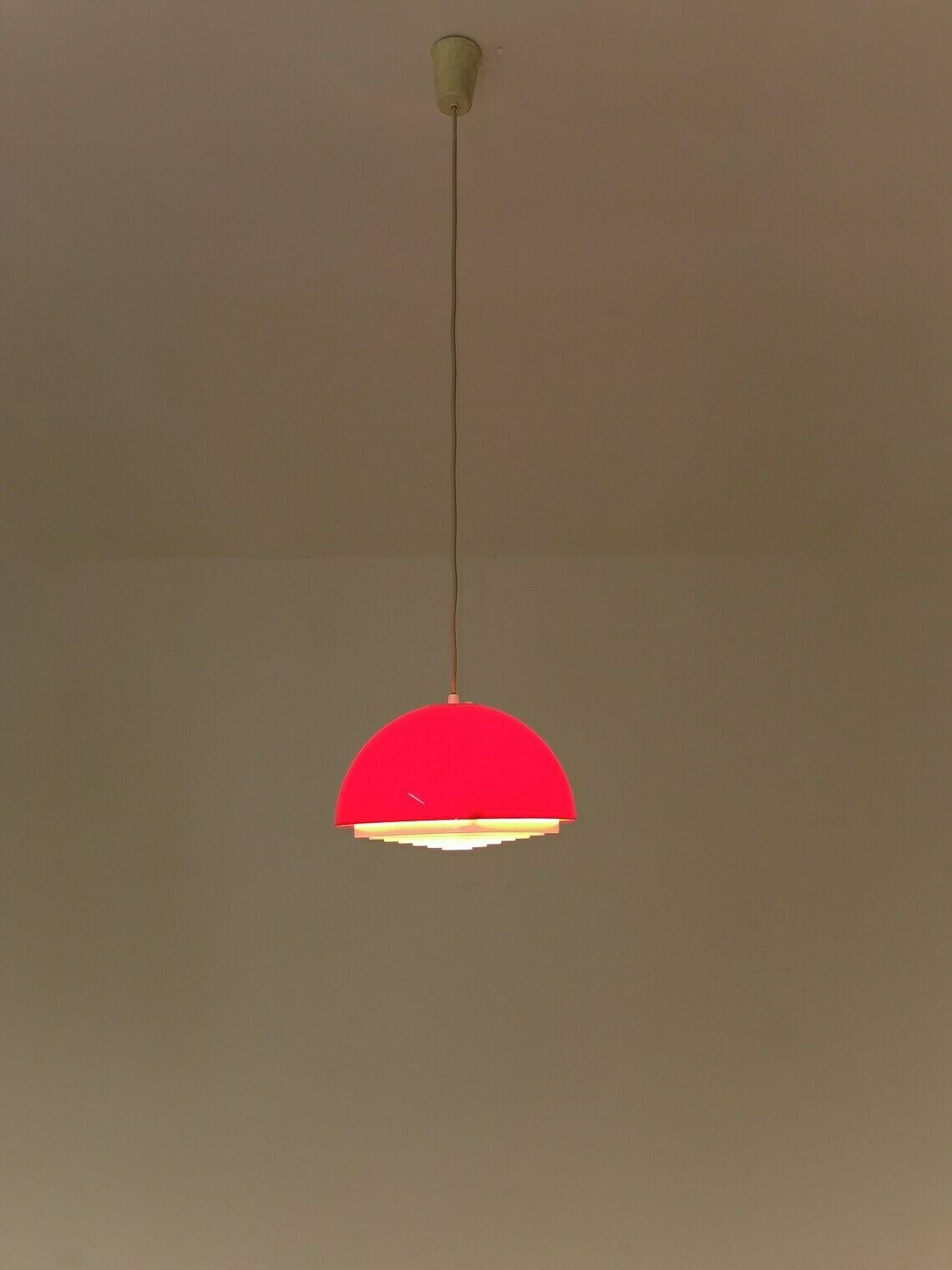 Space Age \Vintage Lamp Hanging Lamp, Pendant Lamp, Pop Art 70s photo Lighting