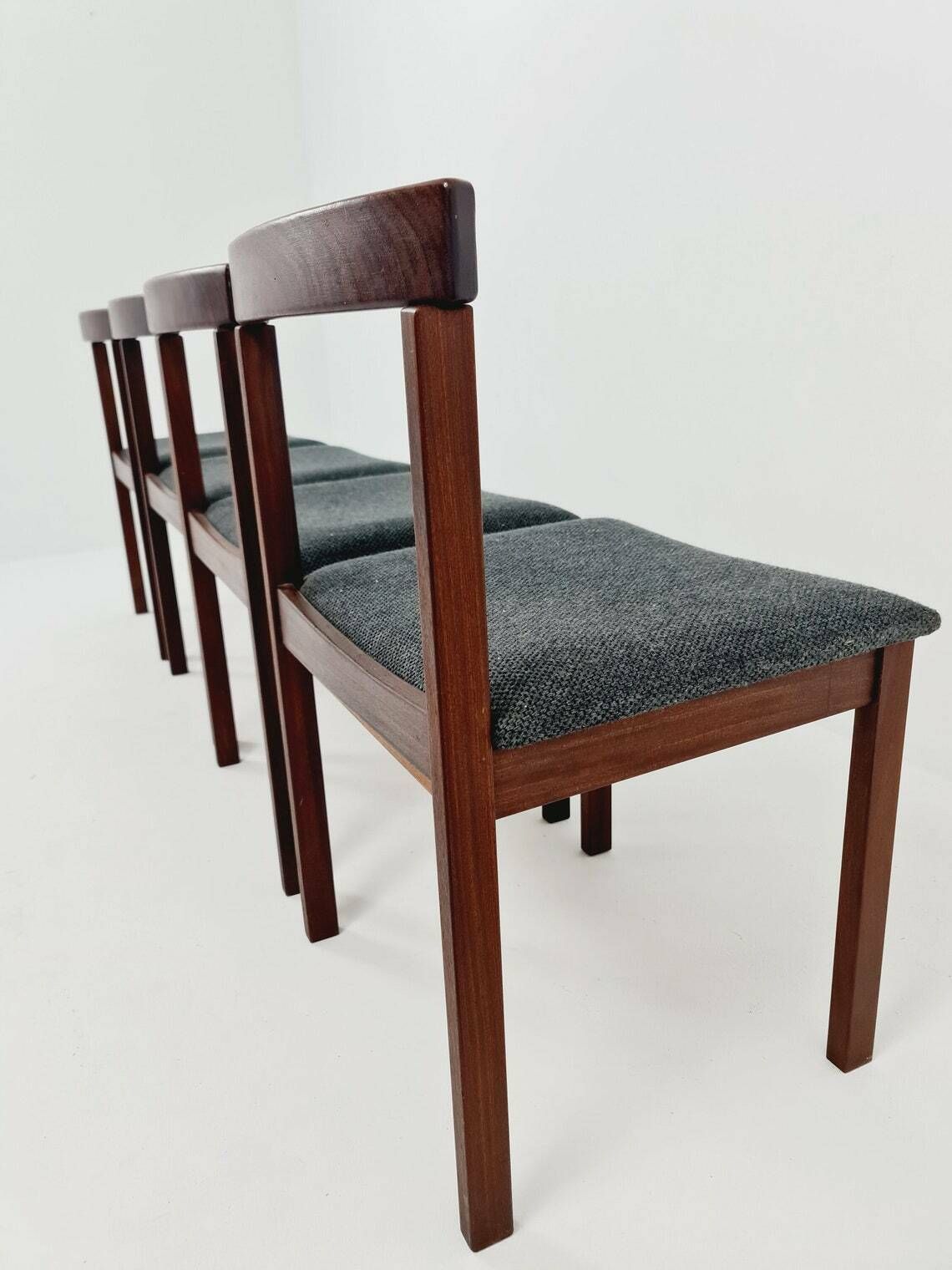 Mid Century Rosewood Dining Chairs By Pippo For Asko 1960s photo furniture