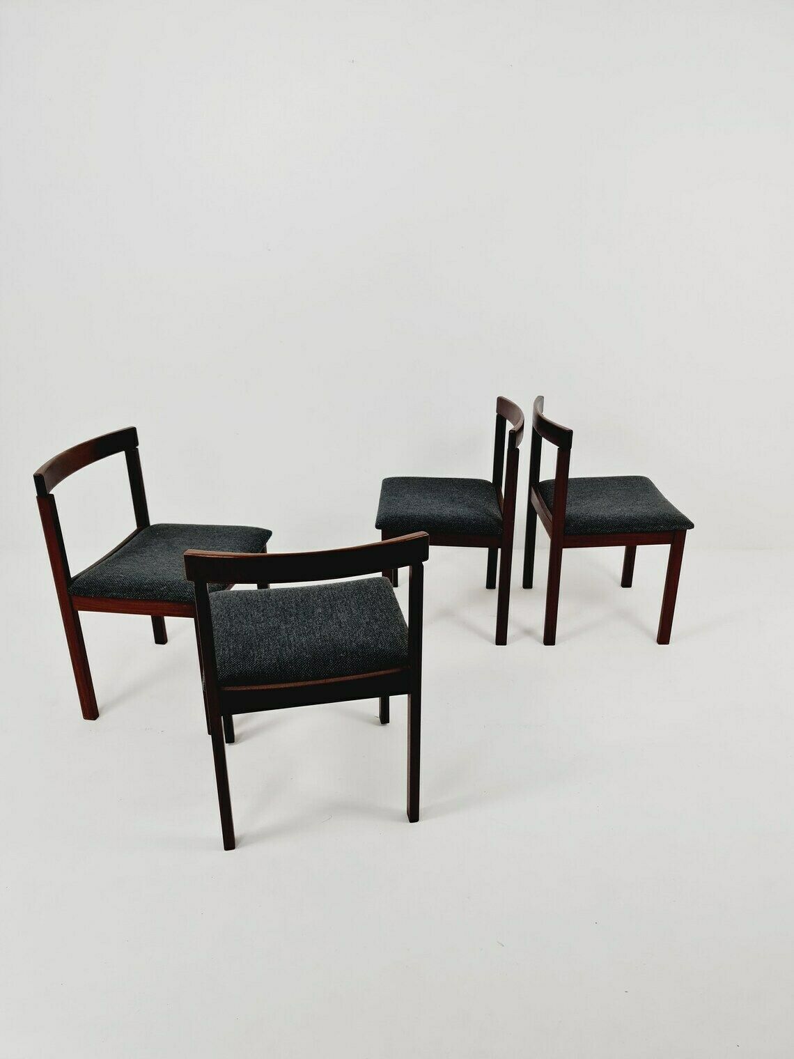 Mid Century Rosewood Dining Chairs By Pippo For Asko 1960s photo buy